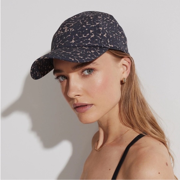 Varley Accessories - Varley - Dark Leopard Print Hat